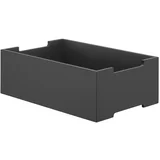 Antracitno siva kutija za pohranu 25x39x14 cm Kasane M –