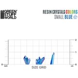 Green Stuff World Blue Resin Crystals Small | Plavi smolasti kristali mali 6–10mm (80 kom) | Eponuda.com