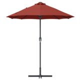  Vrtni suncobran Terakota 380 x 196 x 235 cm | shoptok.hr