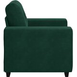 SOFA fotelja tamnozelena 100x78x80 cm baršun | Shoptok.si