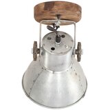  Industrijske zidne/stropne svjetiljke 2kom srebrne 20x25 cm E27 | shoptok.hr
