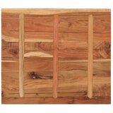 Stolna ploča 100x80x2,5 cm pravokutna od masivnog drva bagrema | Shoptok.si