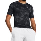 Under Armour UA HG Armour Printed Short Sleeve Black/White S Fitnes majica | Shoptok.si