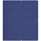  The Living Store Balkonsko platno modro 120x800 cm 100 % poliestrski oxford - Balkonsko Platno, (21502062) | Shoptok.si