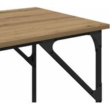  Stol Umjetnički hrast 120 x 50 x 75 cm Konstruirano drvo | shoptok.hr