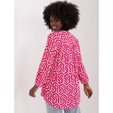 Sublevel Blouse-D73771Z11162A-fuchsia Cene