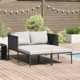  Ležaljka na suncu s jastukom Antracit 153 x 115 x 69.5 cm | shoptok.hr