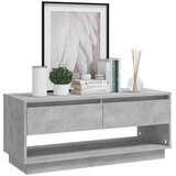 TV ormarić boja betona 102 x 41 x 44 cm od konstruiranog drva | shoptok.hr
