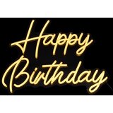 Atmosphera LED neonska zidna dekoracija HAPPY BIRTHDAY LED/5V | Eponuda.com