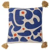 Okrasna blazina iz recikliranega bombaža 45x45 cm Eviaya –