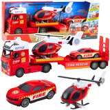 Fire Truck Helicopter Car Lights Sounds Set Cijene