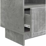 TV ormar Betonska siva 102 x 34,5 x 50 cm Konstruirano drvo | shoptok.hr