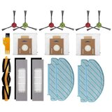 INORCO 17pcs za Deebot Ozmo T8 T8 Max T9 T8 Series N8 Pro N8 Pro+ Glavna Stranska Krtaa Filter Mop Krpa Odstranjevalec prahu B, (21981941) Cene