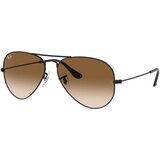 Ray-ban Aviator RB3025 002/51 L (62) Črna/Rjava Cene