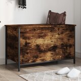  Klupa za pohranu boja hrasta 80x42,5x50cm od konstruiranog drva | shoptok.hr