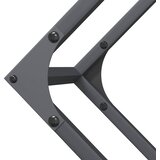  Stalak za drva antracit 100x25x100 cm Hladno valjani čelik | Eponuda.com