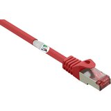 Renkforce RF-5276306 RJ45 omrežni kabel\, Patch kabel CAT 6 S/FTP 3.00 m rdeča z zaščitnim zapornim zatičem\, pozlačeni konektorji\, ognjevaren 1 kos, (20519063) Cene