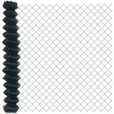 vidaXL Ograja iz verižne povezave Zelena 25 x 1.6 m Jeklo, (5000095249) | Shoptok.si
