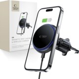 TECH-PROTECT MAGNETNI NOSILEC ZA AVTO BREZŽIČNI POLNILEC 15W ZA MAGSAFE ČRN, (22070493) Cene