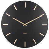 Karlsson crni zidni sat Charm | shoptok.hr