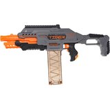  Puška za igru Bullet sa 20 spužvastih + 20 vakumskih metaka - siva | Shoptok.si