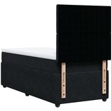 vidaXL box spring krevet s madracem crni 80 x 200 cm baršunasti | shoptok.hr