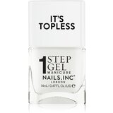 Nails Inc. It’s Topless gel lak za nohte za dolgoobstojen učinek odtenek Emma 14 ml Cene