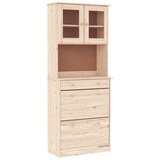  Visoka komoda ALTA 77 x 35 x 188 cm od masivne borovine | shoptok.hr