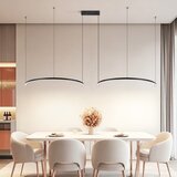  Immax NEO 07329L - LED prigušiva luster na sajli FINO 72W/230V 120 cm crna Tuya+daljinski upravljač | Eponuda.com