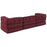  Modularni Pouf 3 kom Bordo Tkanina | shoptok.hr