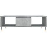 Stolić za kavu siva boja betona 104x60x35 cm konstruirano drvo | shoptok.hr