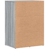 vidaXL Komoda siva sonoma 59x39x80 cm inženirski les | Shoptok.si