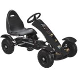 Lean Toys F618 Črni pedalni gokart – prava dirkaška zabava za otroke | Shoptok.si