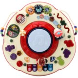  Interaktivni edukativni stol za igru Drum - crveni | shoptok.hr