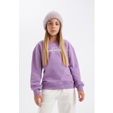 Defacto girls Crew Neck Printed School Sweatshirt Cene