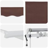 Tenda na automatsko uvlačenje smeđa 450 x 300 cm | shoptok.hr