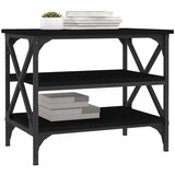  Bočni stolić crni 55 x 38 x 45 cm od konstruiranog drva | shoptok.hr