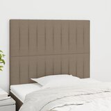  Uzglavlje boje taupe 100x5x118/128 cm tkanina | shoptok.hr