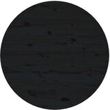 Stolić za kavu crni Ø 55x45 cm od masivne borovine | shoptok.hr