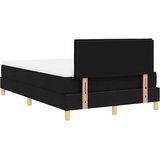  s opruga kutije s jastukom Crna 120 x 200 cm tkanina | shoptok.hr