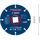 Bosch EXPERT Carbide Multi Wheel X-LOCK rezna ploča od 125 mm, 22,23 mm 2608901193 | Eponuda.com