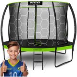 Neo-Sport profilirani vrtni trampolin 435 cm (14 ft) s unutarnjom mrežom | shoptok.hr