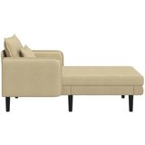  Preveliki šezlong Siva zelena Baršunasta tkanina - Svijetlo zelena siva 71 cm | shoptok.hr