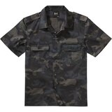 Brandit vojaška srajca s kratkimi rokavi, black camo | Shoptok.si