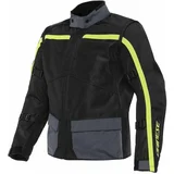 Dainese Outlaw Black/Ebony/Fluo Yellow 52 Tekstilna jakna