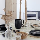 Casafina Servirna skleda Pacifica Seed Grey 25cm / temno siva / stoneware, (20456125) | Shoptok.si