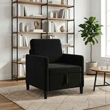 SOFA s pohranom Crna 72 x 78 x 87 cm Poliester | Shoptok.si