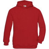  MAJICA HOODED KIDS B&C 280G CRVENA 7/8 | Shoptok.si