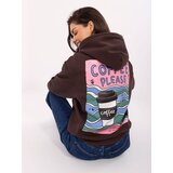 Sublevel Sweatshirt-D10608BC02654E-dark brown | shoptok.hr