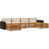  Set vanjskih sofa 6 kom. Čvrsto drvo akacije | shoptok.hr